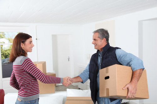 Customer service team at Bow Storage assisting clients